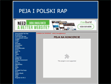 Tablet Screenshot of peja.pl